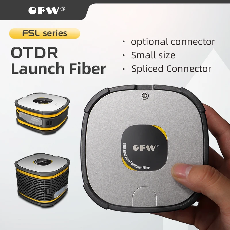 OTDR Launch Cable 1000 Single Mode SC/FC Optical OTDR Test Extension Cord OTDR Dead Zone Eliminator 1Km