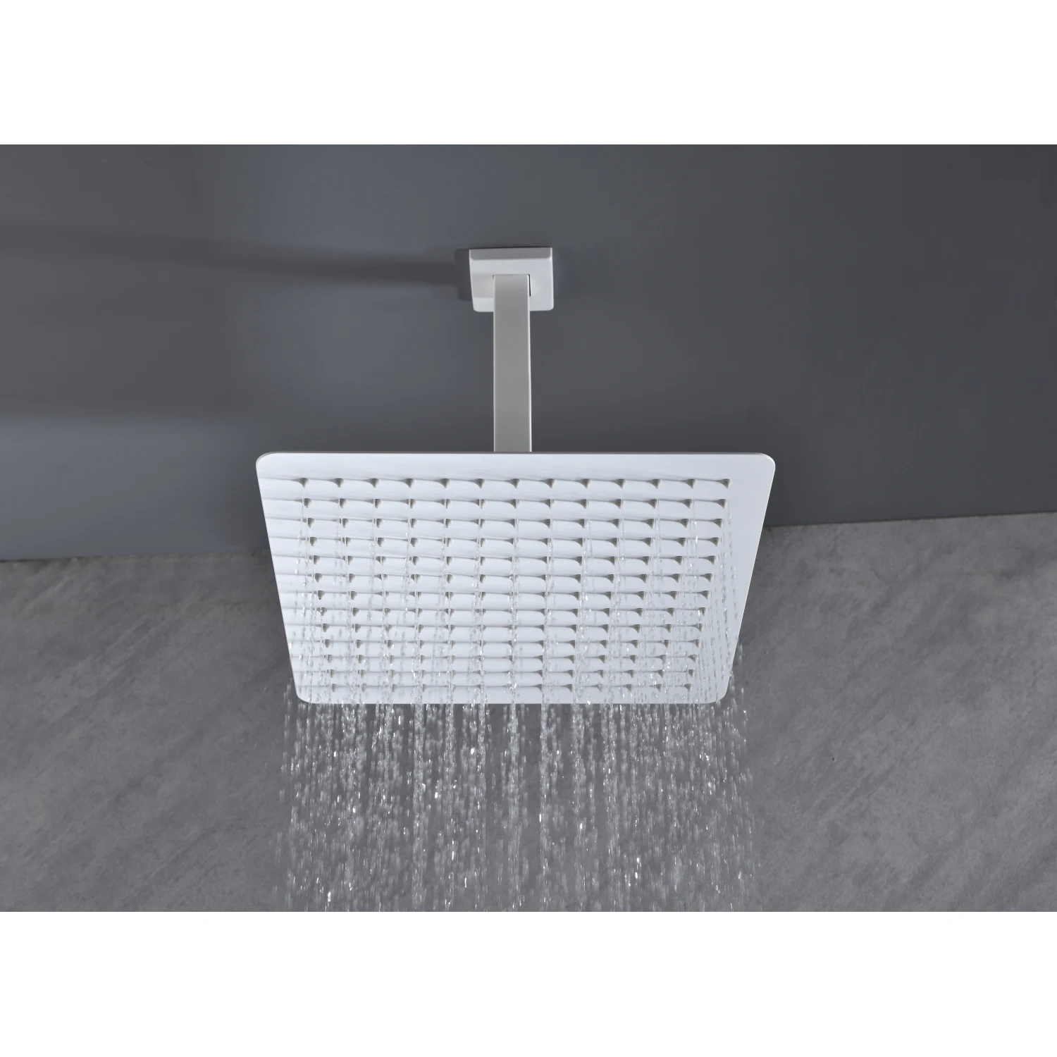 

Rain Shower HeadLarge Rainfall Shower Head Made of 304 Stainless Steel - Perfect Replacement For Your Bathroom Showerhead