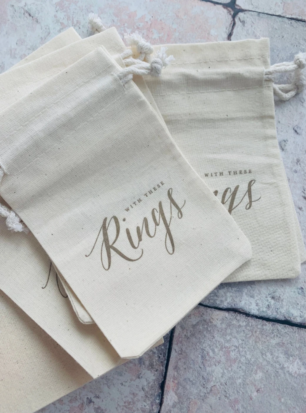 Custom Wedding Ring Bearer Bag, Dog Ring Bearer Bag, Pouch Rustic Burlap Favor Bag Personalized Ring Pillow Alternative