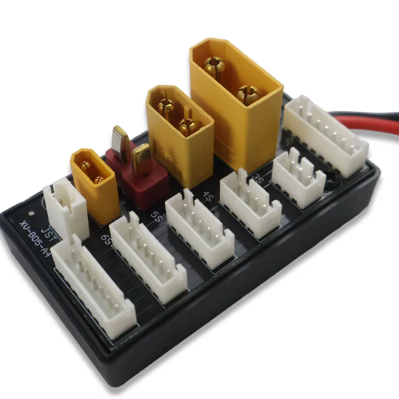XT30 XT60 XT90 JST T Connector Lipo Battery Charger Board 2-6S Charging Board for Imax B6 B6AC IDST Lite Balance Charger Expand