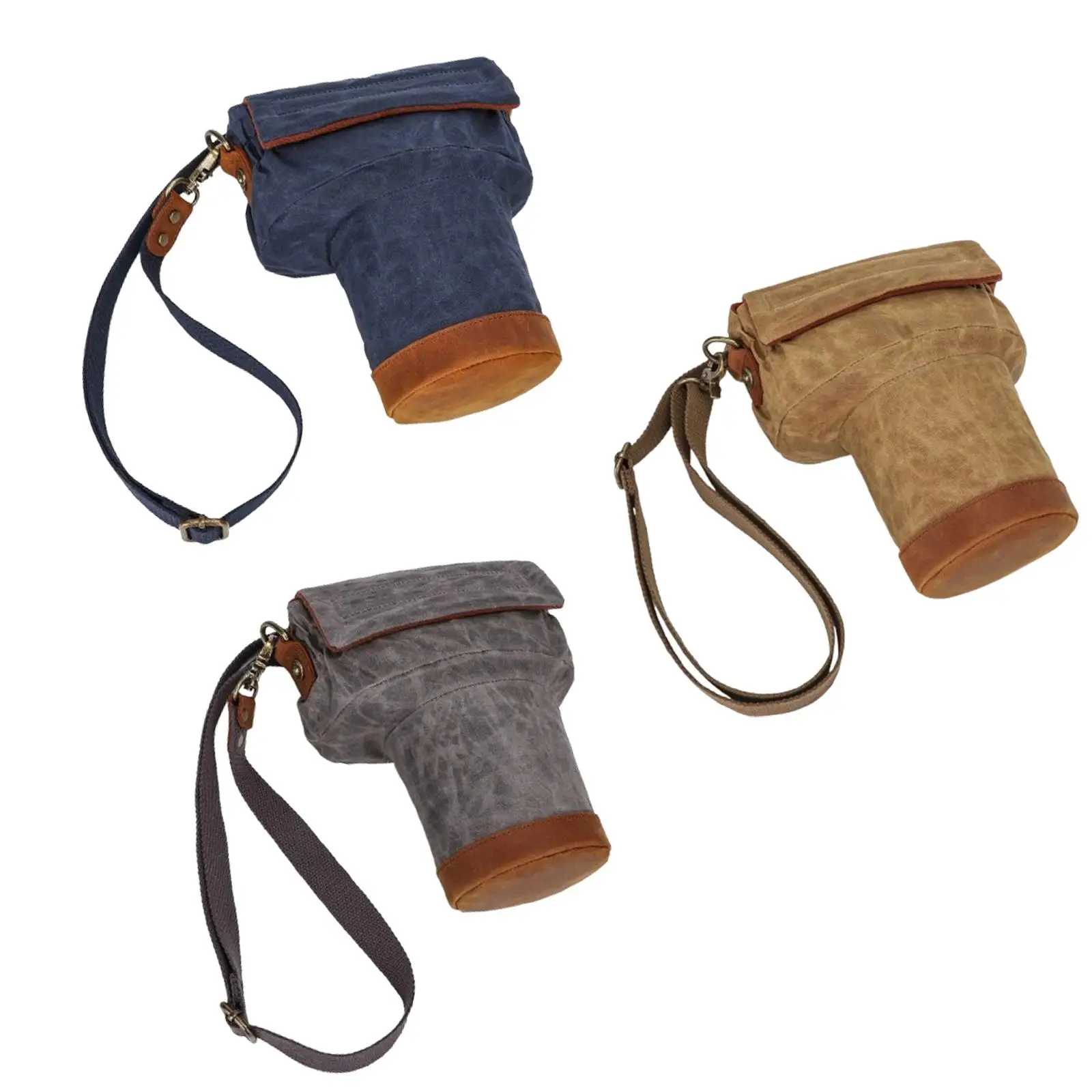 Многоразовая сумка через плечо для камеры с регулируемым ремнем для кемпинга, путешествий, взрослых