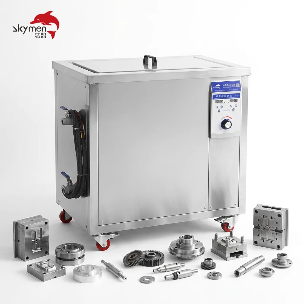 640-960L Large-Scale Ultrasonic Cleaner Industrial Ultrasonic Cleaning Machine For CNC Parts Metal Mould Radiator