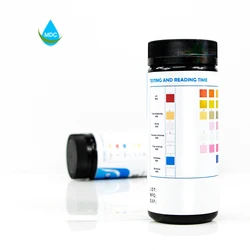 50strips Water Test Paper 7in1 pH alkalinity Nitrite Chlorine Bromine KH GH NO2 NO3 Hardness Test Strips for Pool,Aquarium water