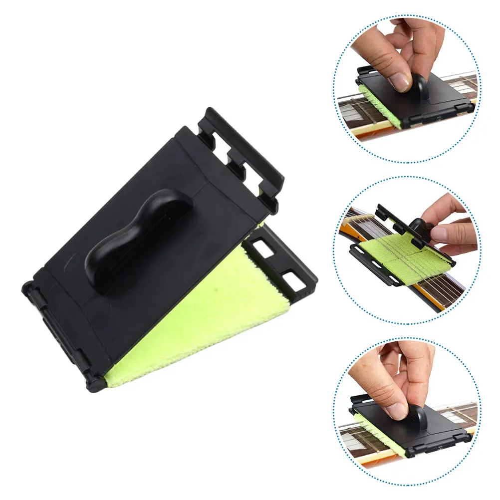 

String Cleaner Guitar Tool Scrubber Ukulele Supplies Cleaning Products Brushes for Musical Instruments