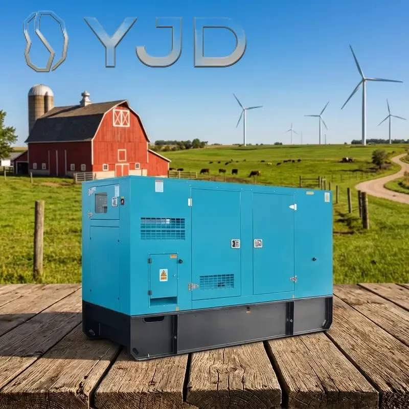 YJD Green Emission Parkins Home Use ISO CE Silent Diesel Generator 150kw 188kva Soundproof
