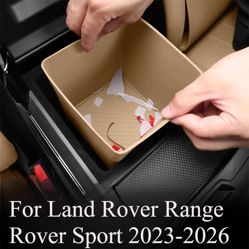 For Land Rover Range Rover Sport 2023-2026 Center Console Storage Tray – Armrest Organizer Insert, Under-Console Storage Box