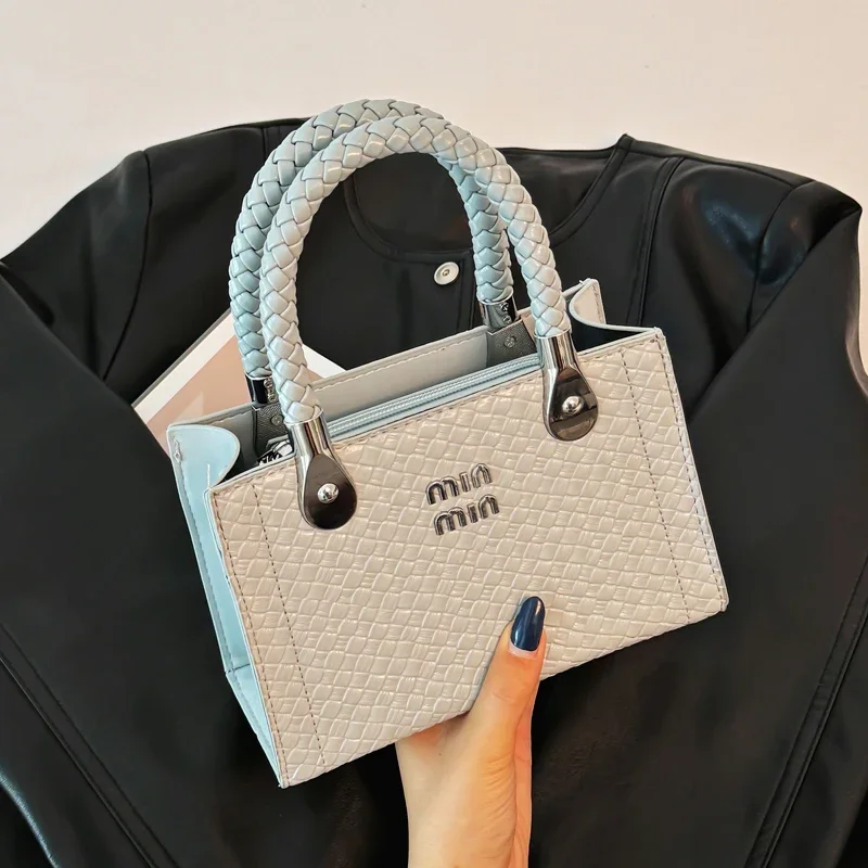 

Стильная кожаная сумка для женщин, практичная сумка через плечо от известного дизайнера, сумка через плечо люксового бренда