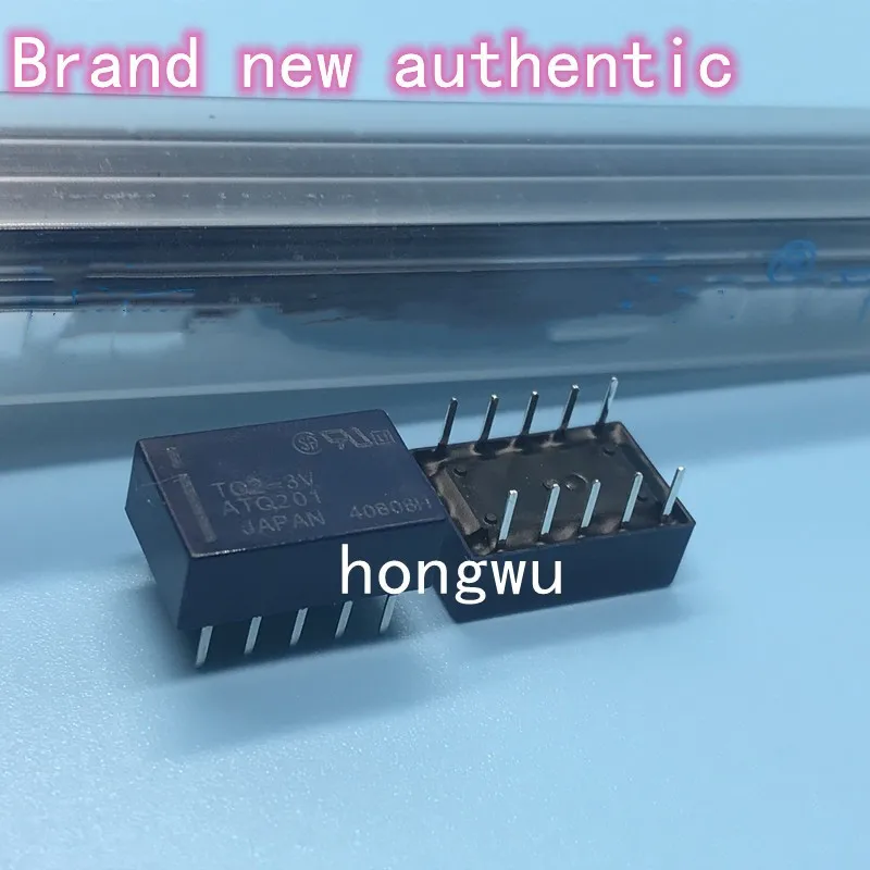 100% Original New 1PCS/ TQ2-3V ATQ201 relay 1A 10pins