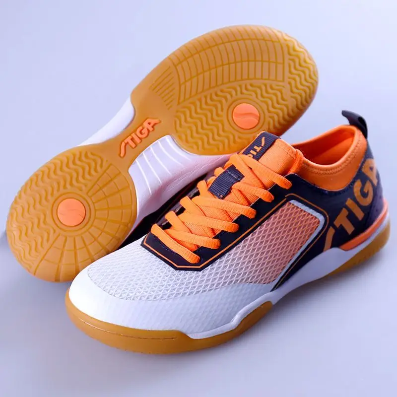 

2026 Best Selling Mens Table Tennis Shoe Lace Up Mens Badminton Shoes Wearable Couples Tennis Shoes Sport Court Shoe Womens