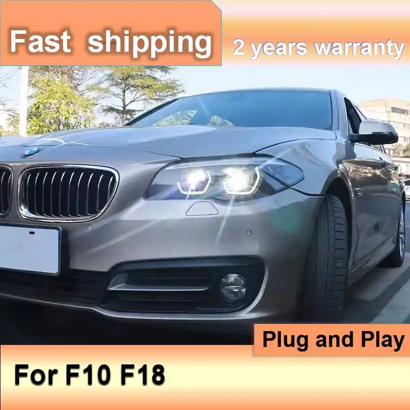 

Car Accessories for BMW F10 Headlights 2010-2016 F18 F10 Head Light 520i 525i 530i 535i LED DRL Turn Signal High Beam Projector