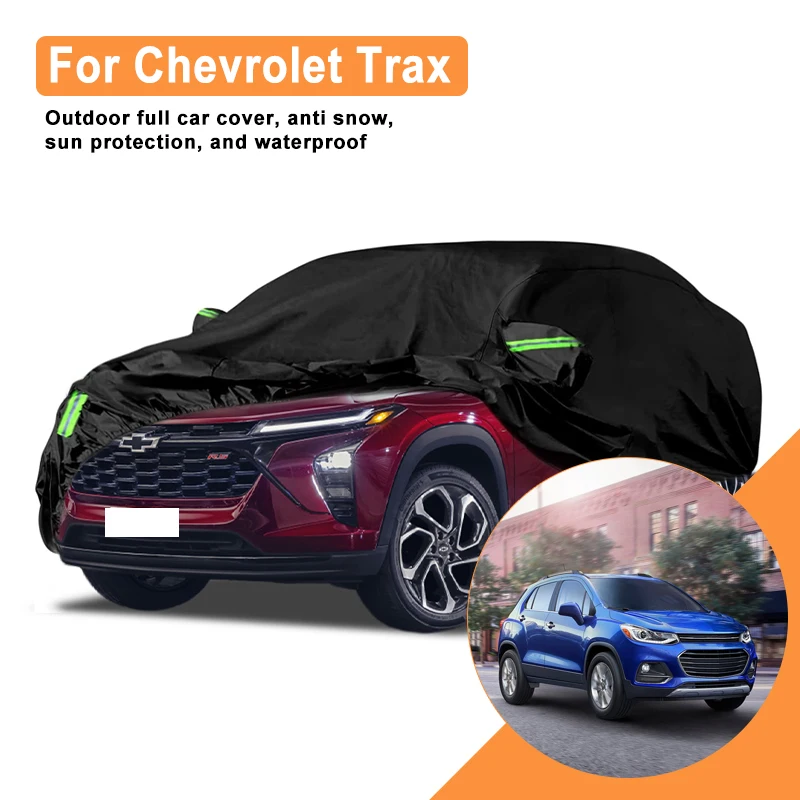 

Full Car Cover for Chevrolet Trax Outdoor Use - Waterproof Snowproof Sunshade, Winter & Summer Auto Protection Accessories