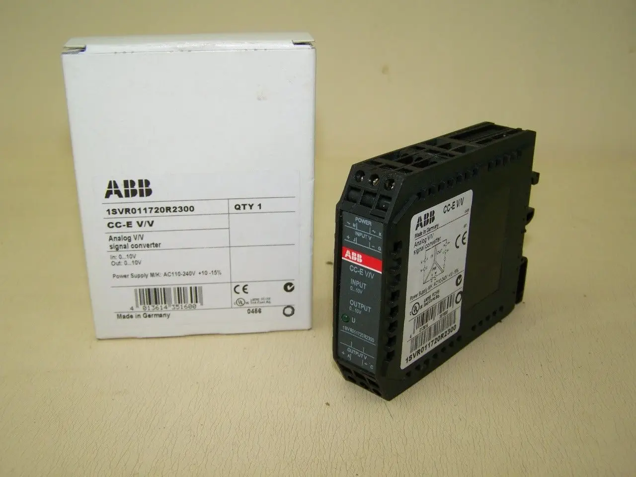 New Original ABB Analog Signal Converter, CC-E V/V;