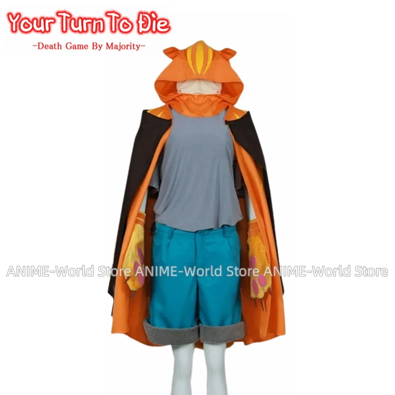 Game Your Turn To Die Gin Ibushi Halloween Cosplay Costume Full Set