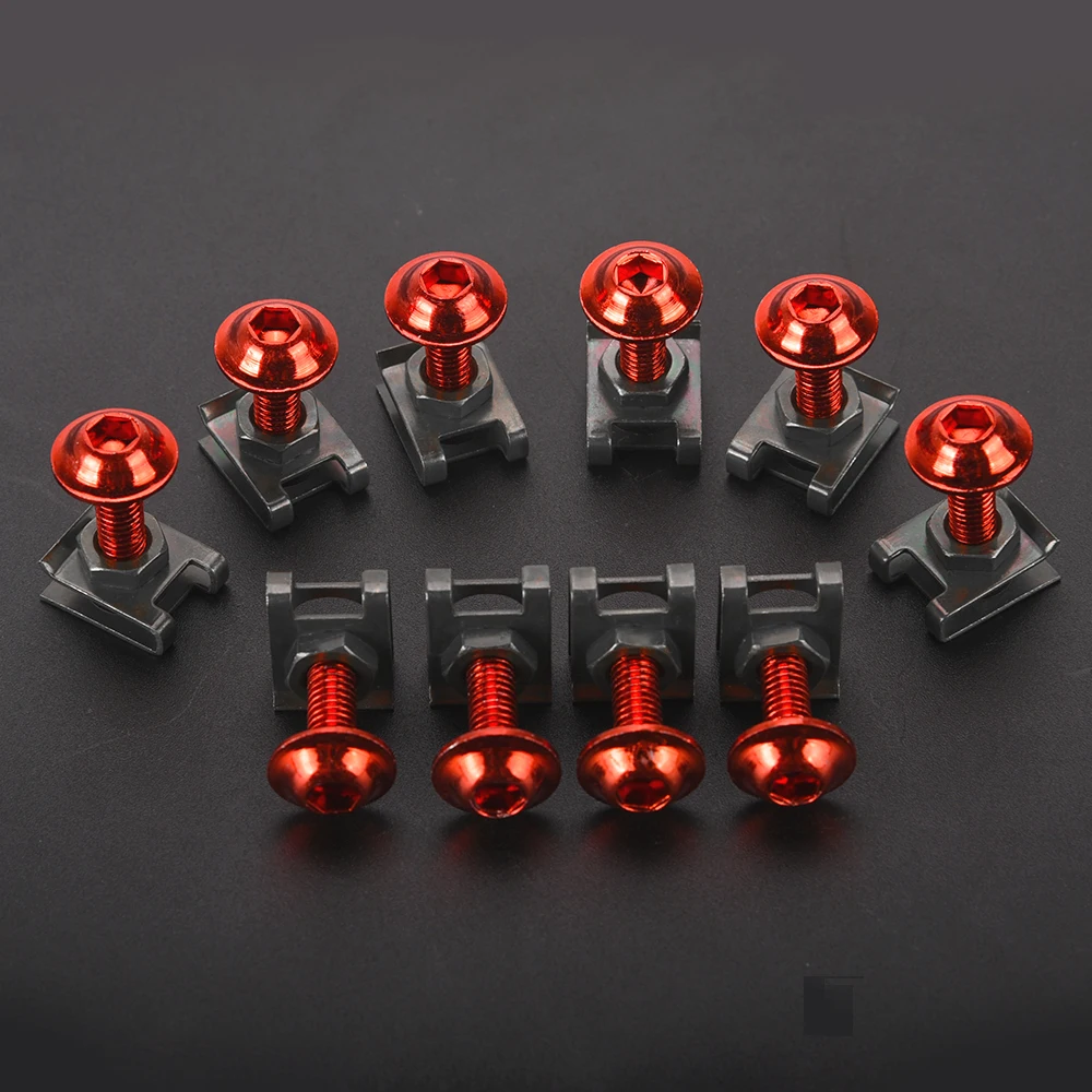 6MM Fairing Body Work Bolt Kit Screw Spire Speed Fastener Clip Nut  For DUCATI DIAVEL 1200 1260s XDiavel S Diavel 1260 ALL YEARS