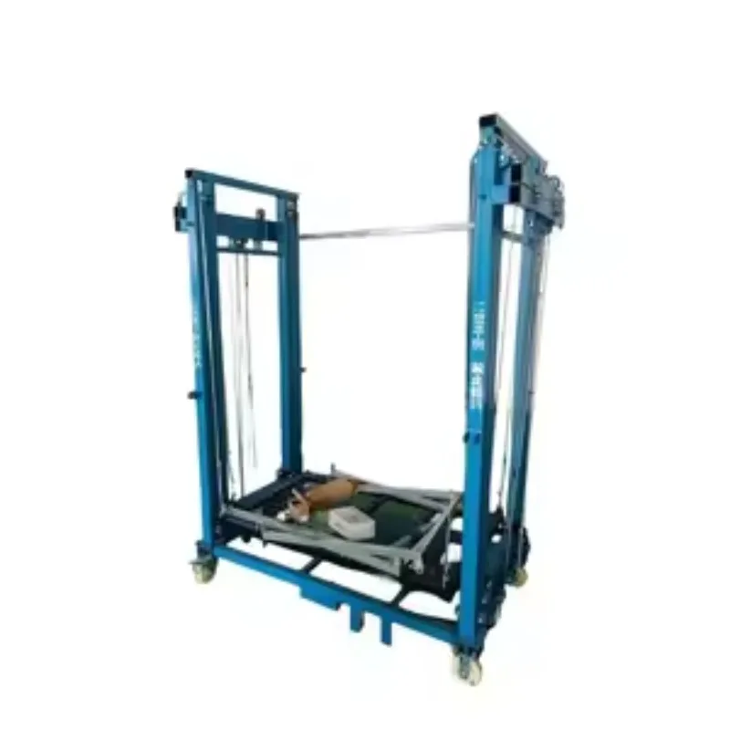 Échafaudage télescopique en aluminium léger, capacité de 500KG, ascenseur Portable avec télécommande sans fil