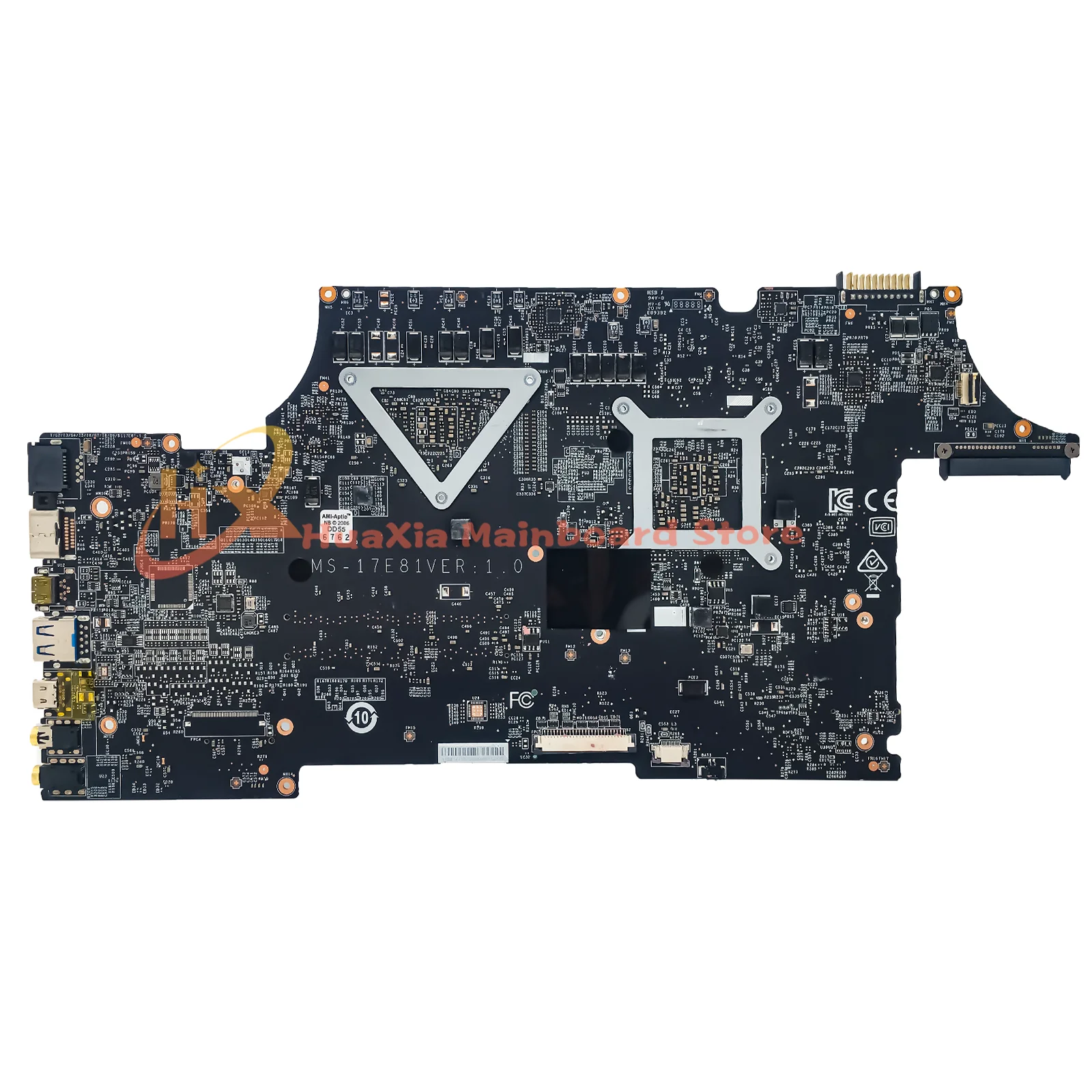 Mainboard For MSI MS-17E81 MS-17E8 Laptop Motherboard i5 i7 9th Gen GTX1650/V4G 100% TEST OK