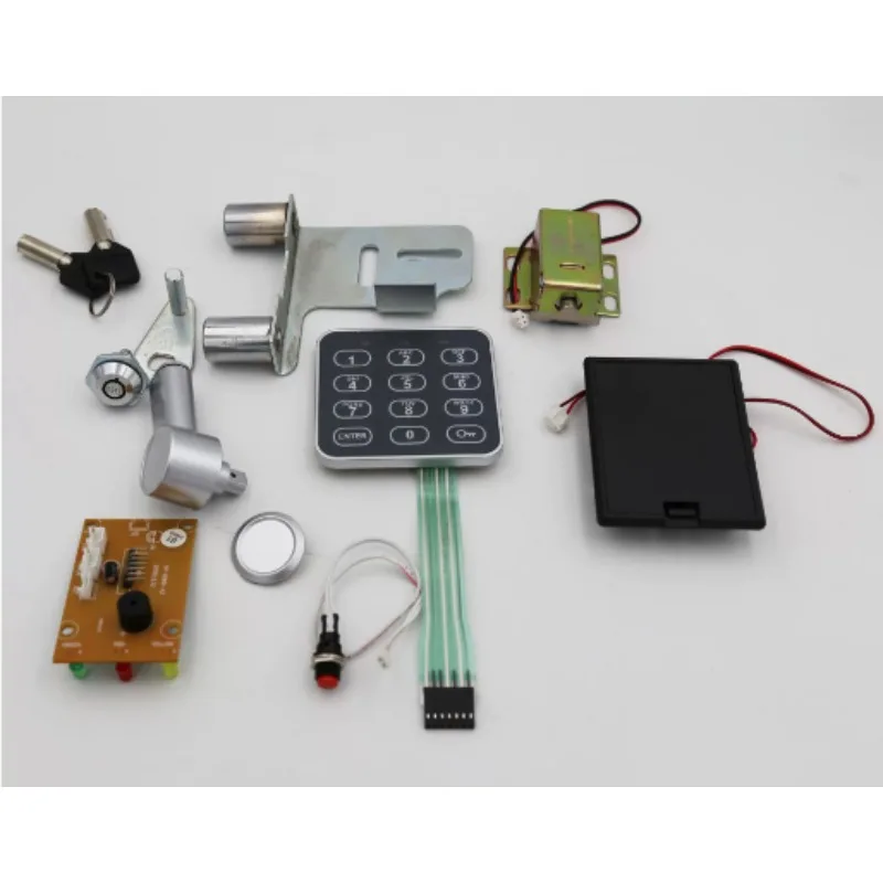 

Safe Deposit Box Electronic Password Lock with Handle/small Safe Electronic Lock Square Panel Safe Lock