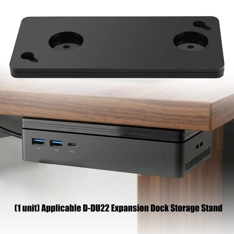 P5EA Home Office DU22 Dock Mount Plate with Acrylic Holder Hardware