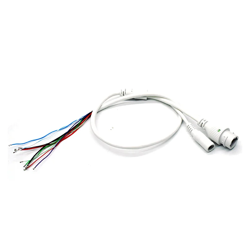 

RJ45+DC Waterproof Connector Cable for H.265 IP Camera Module