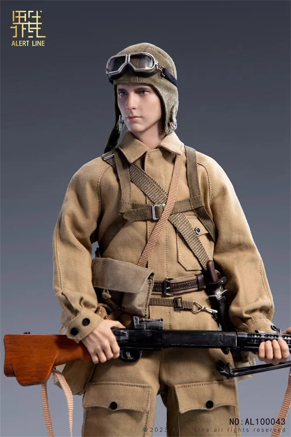 Red Alert WWII Series Soviet Soldier Doll Conjunto completo, brinquedos de ação russos, presente modelo para fãs, coletar fãs, AL100043, 1:6, grandes vendas