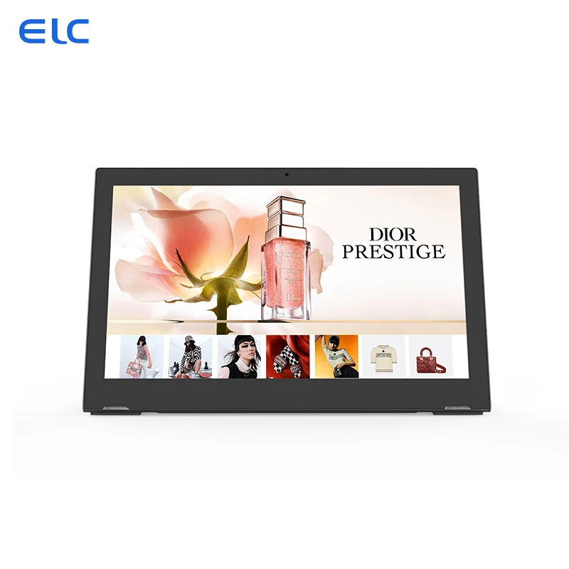 

ELC 2024 WL1716T Android 11 Tablet RK3566 L-образный Wi-Fi POE RJ45 2 ГБ настольная подставка для планшета для делового использования