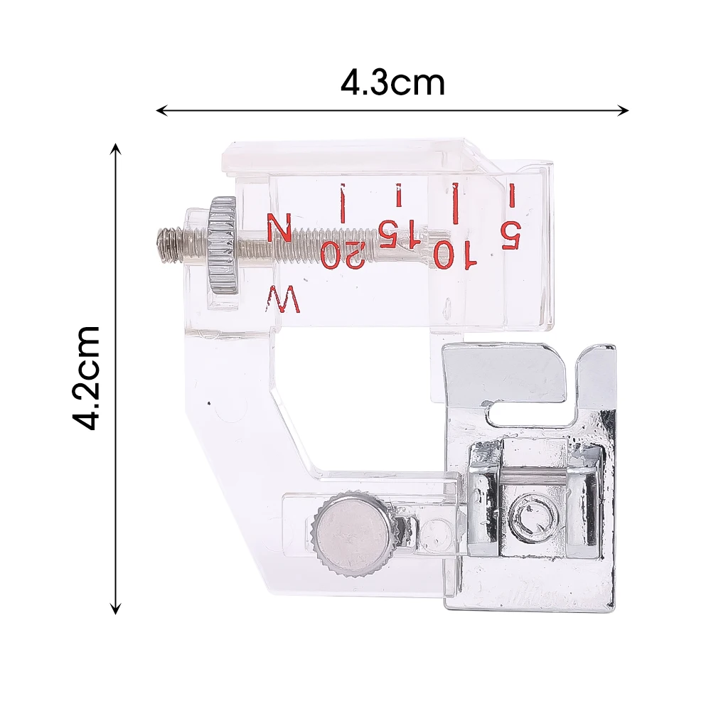 Sewing Machine Presser Foot Set Adjustable Bias Tapes Binding Sew Accessories For Most Household Embroidery Tool Sewing Supplies