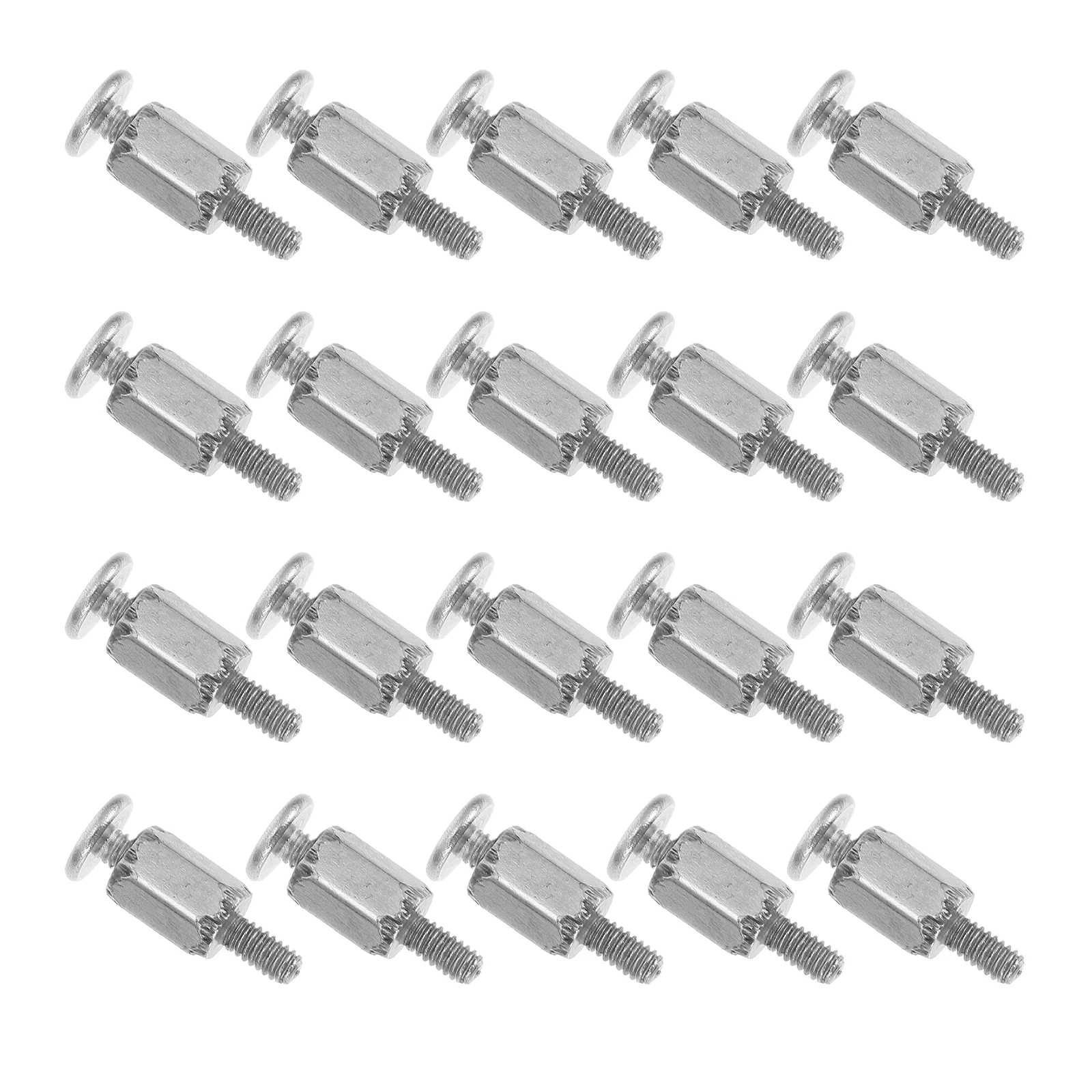

20 PCS Hexagon Head Screws Computer Laptop Motherboard Ssd Holder Replacement