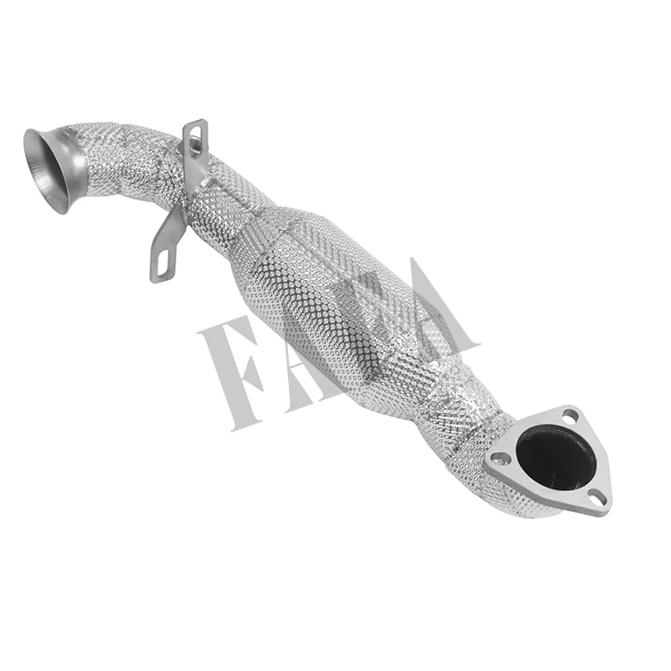 For BMW mini R56 1.6T 2012 exhaust system catalytic converter head section high-performance downspout without thermal insulation