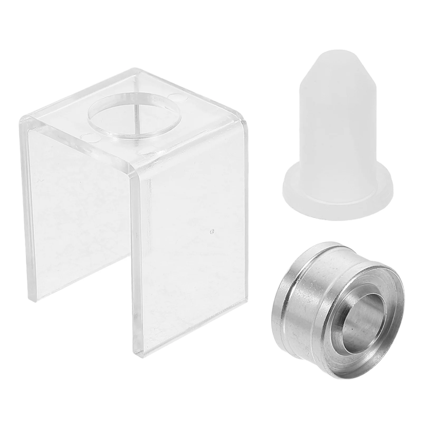 แม่พิมพ์ลิปสติกซิลิโคน 1 ชุด แบบรูเดียว ทนทาน ใช้ซ้ำได้ ง่ายต่อการทำเอง ชุดทำลิปสติกสำหรับหลอดขนาด 12.1 มม.