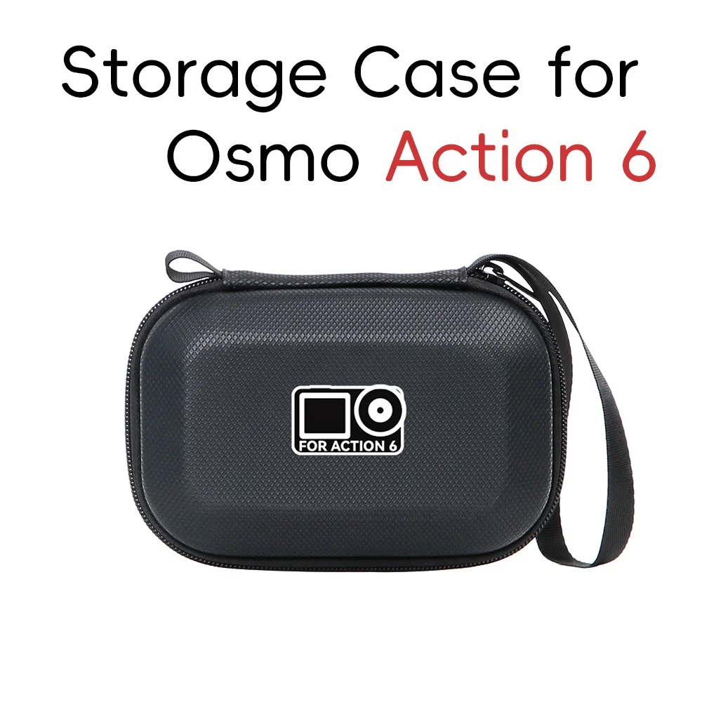 Custodia con struttura di rivestimento integrata per custodia in PU DJI ACTION 6