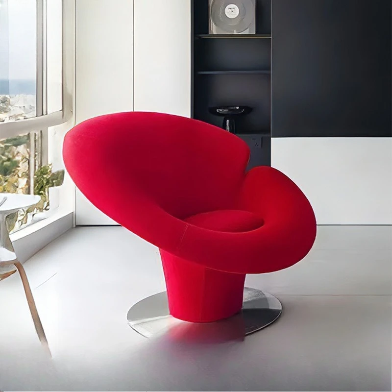 

Calla lily flower seat, artistic light luxury lazy sofa