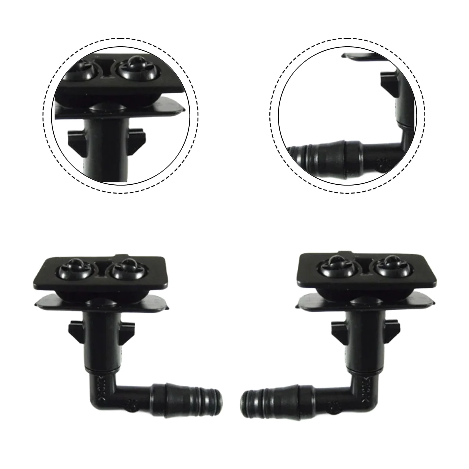 Car Headlight Washer Nozzle DNJ500170 DNJ500160 For Land Rover For Range Rover For L322 06-09 Car Interior Accessories