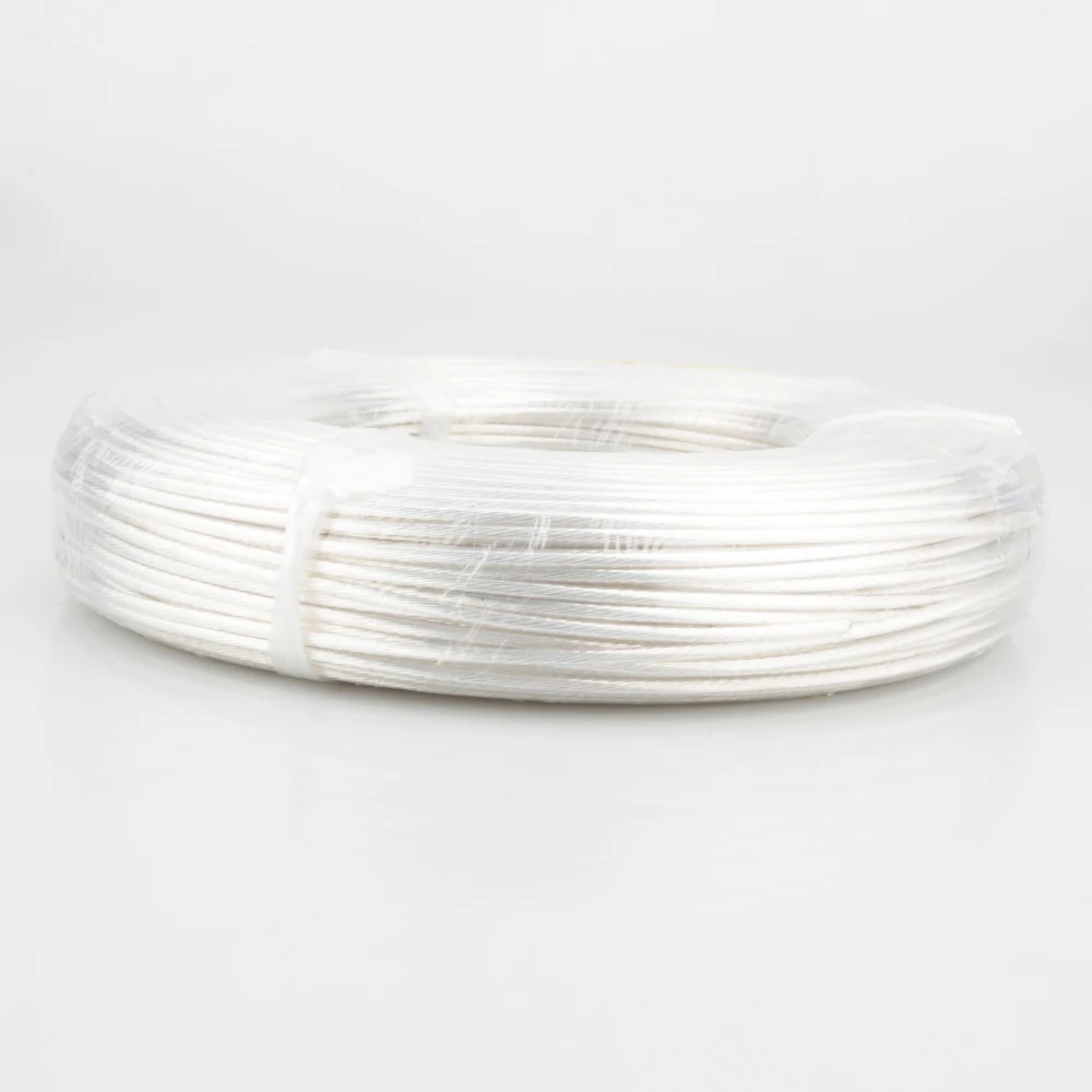 10M 0,12~6mm² 6N OCC Versilbertes Audiokabel HiFi-Signalkabel für DIY-Kopfhörerkabel-Bastelprojekte – Detail 18