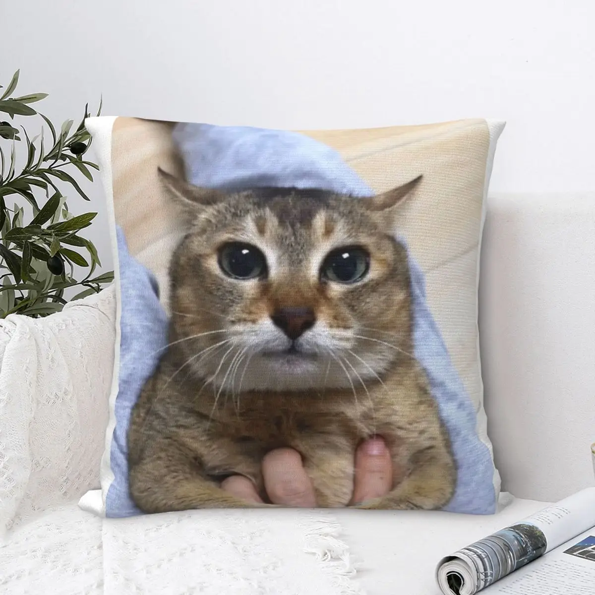 Tole Tole Vro Cat Pillow Case Pillow Cover Cushions Pillow Covers Pillow Case With Zip