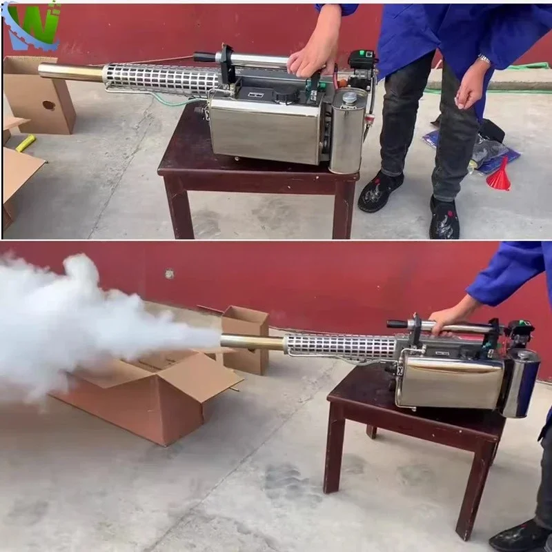 Cordless disinfection portable disinfection hot mist sprayer