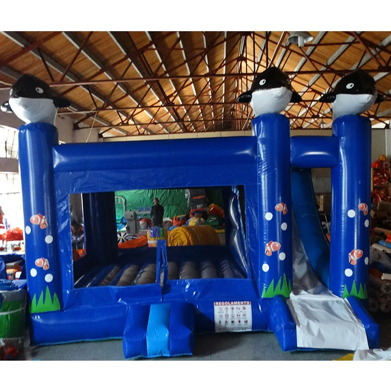 Small castle trampoline, hot selling, low price, popular inflatable products