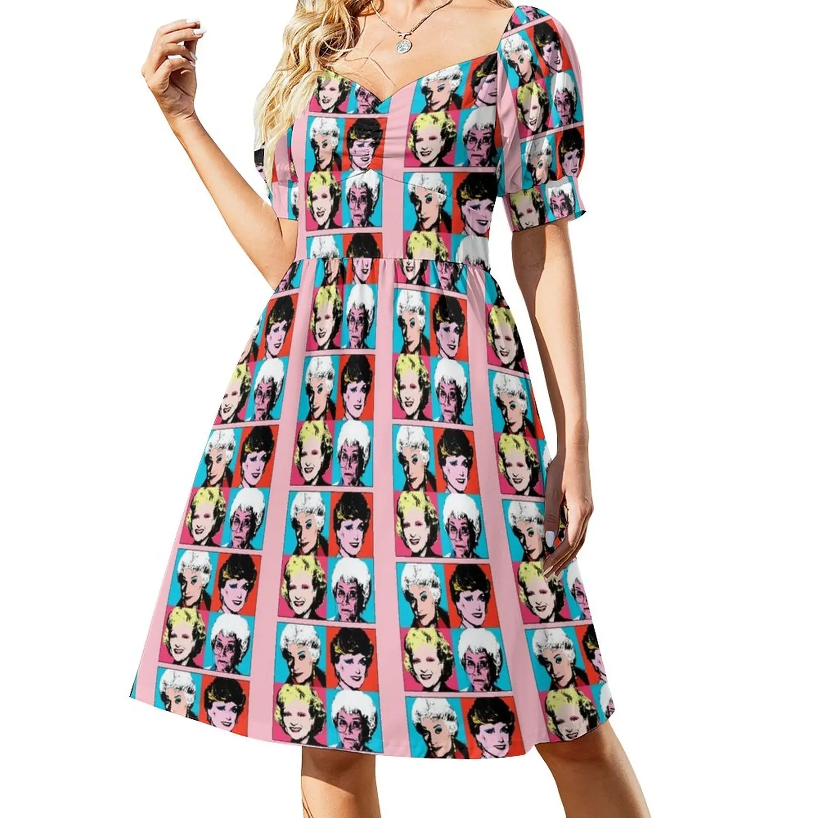 

Golden Girls Sleeveless Dress summer clothes sexy short dresses daring