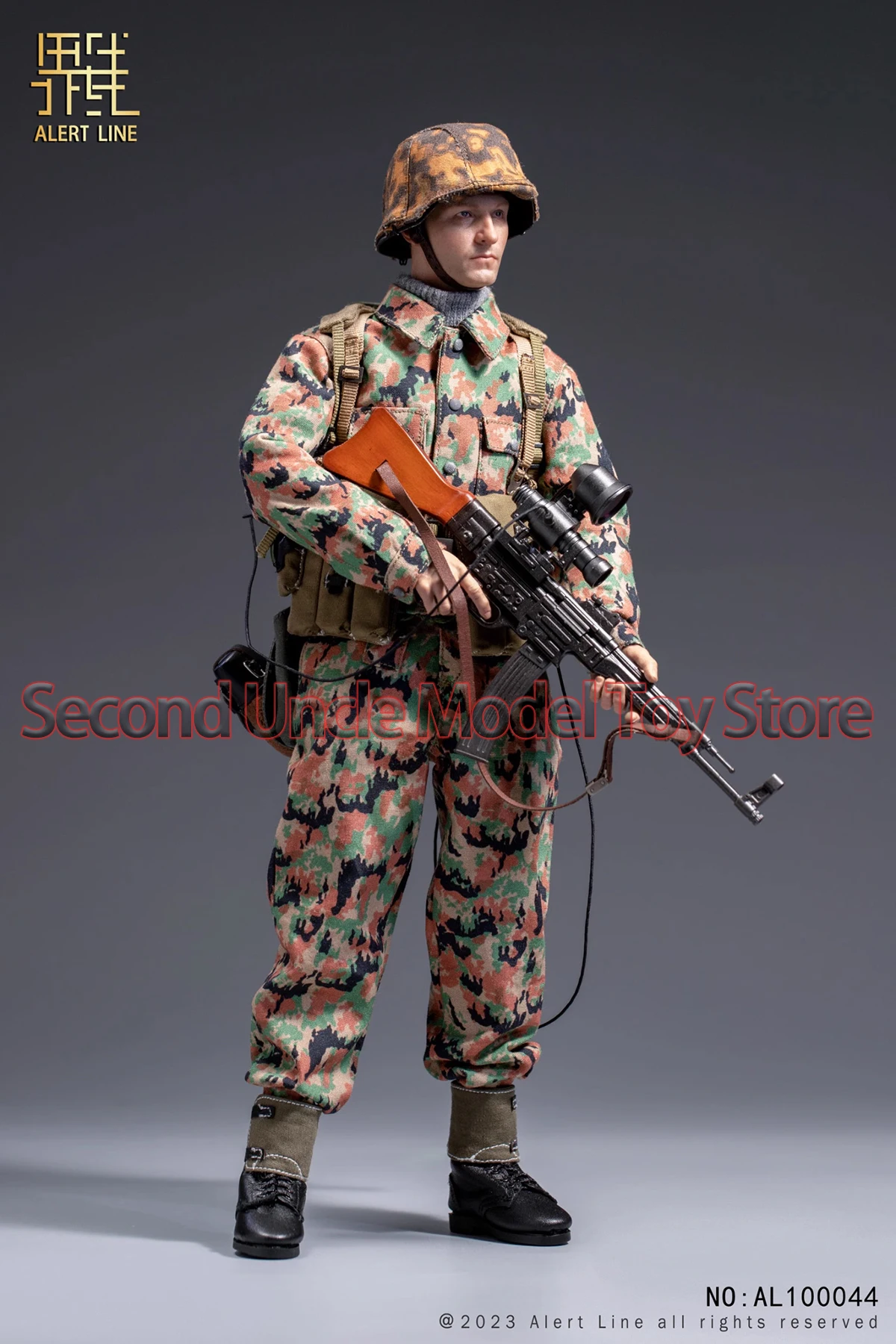 

Alert Line AL100044 1/6 WWII German Soldier​​​ ​​​12'' Male Soldier Military Action Figure Full Set Collectible Model Toys