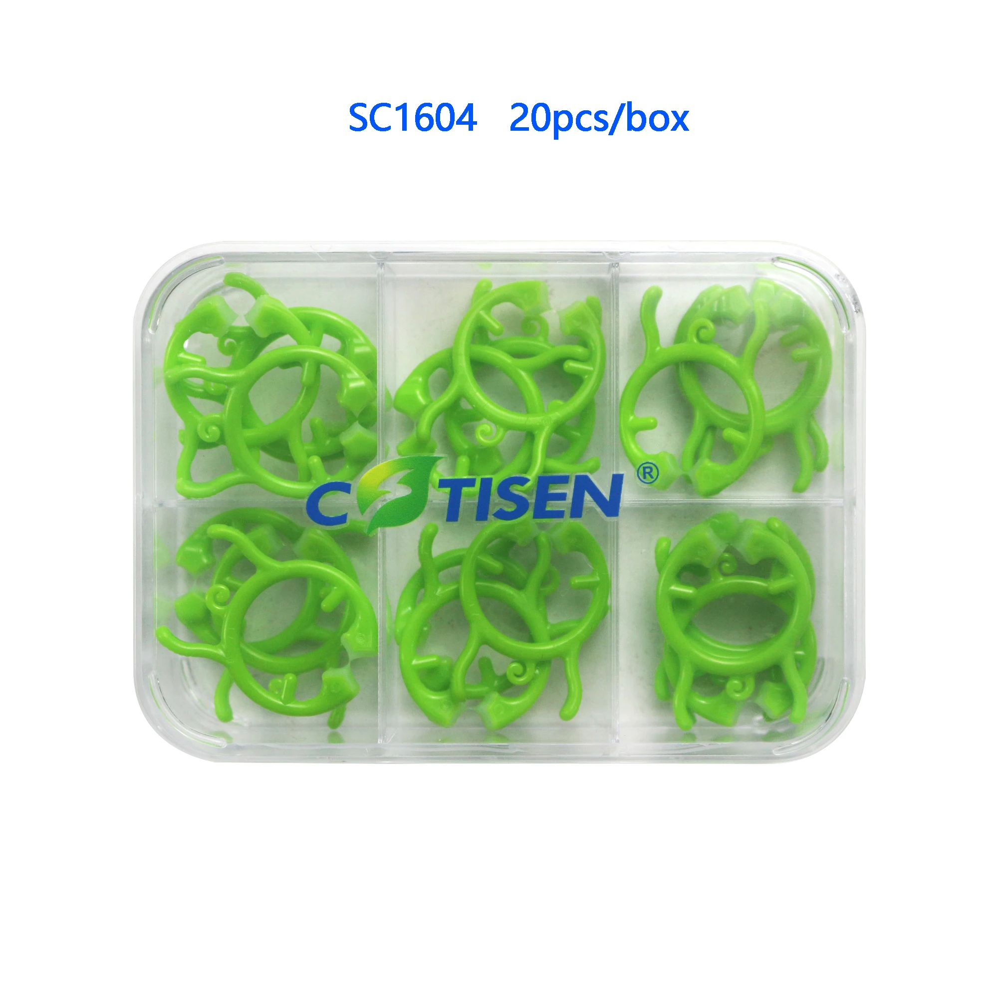 Cotisen Handheld Dental Matrix Clamp Matrix Retainer For Composite Resin Filling Restoration Dental Matrix Band Holder 20Pcs/Box