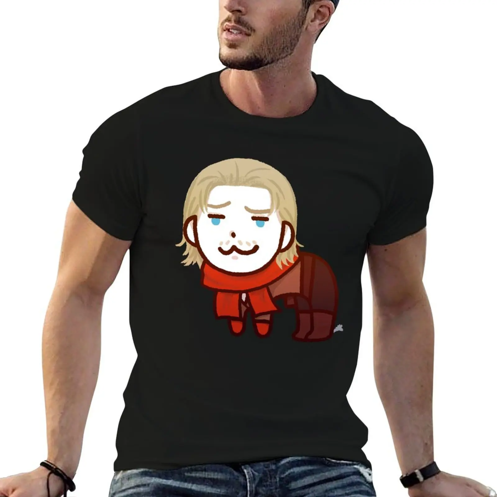 Ocelot Creature T-Shirt Casual All Match Short Sleeve T-Shirt