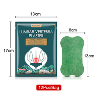 Paste Lumbar Vertebra Patch Moxibustion Pain Relief Running & Yoga Self-heating Paste For Fitness High Quality