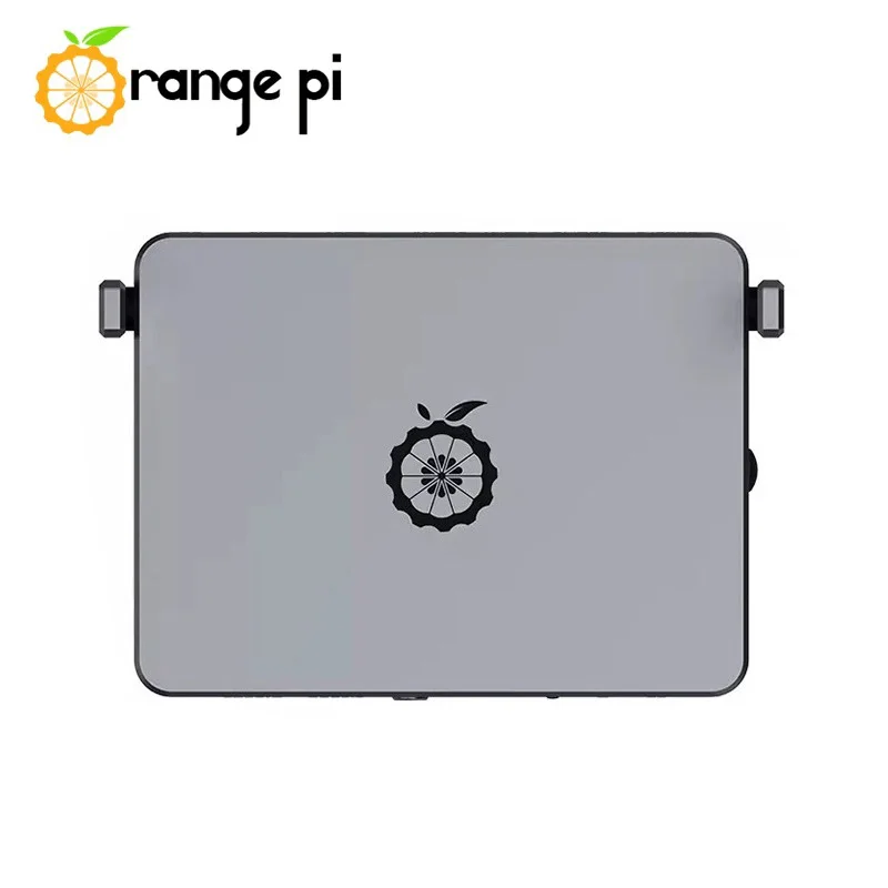 Coque Orange Pi 5 Plus en alliage d'aluminium, boîtier métallique, surface lisse