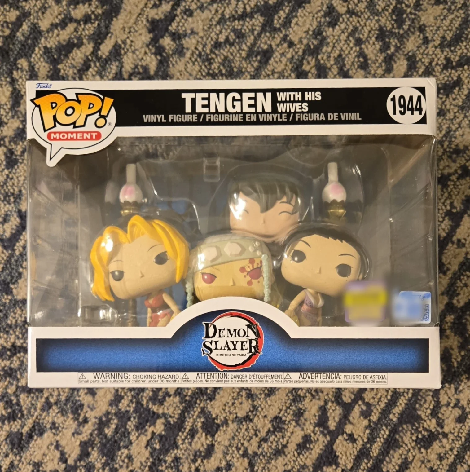 

Moment Tengen with His Wives 1944 Demon Slayer Figures Uzui Tengen Suma Makio Hinatsuru FUNKO POP Limited Edition Model Toy Gift