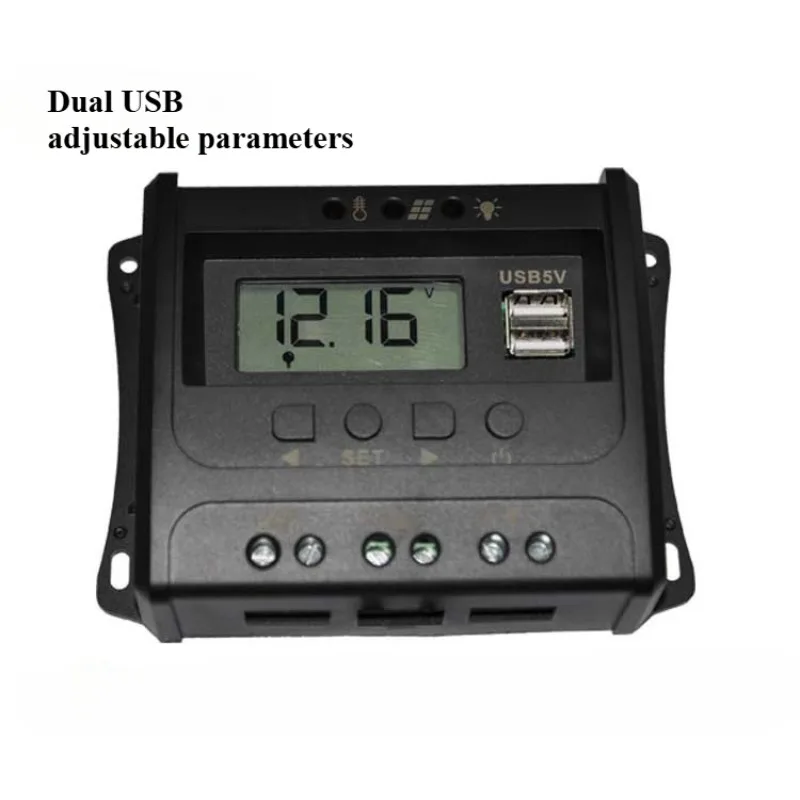 10A20A Solar Controller 12V/24 Lithium Lead Acid Suitable for Solar Panel Controller
