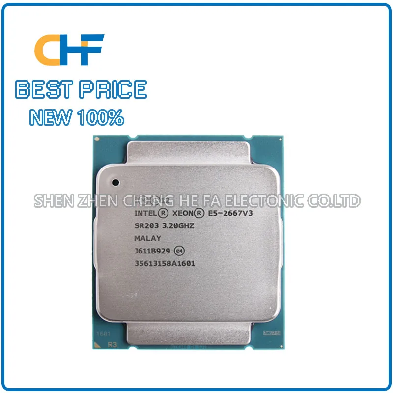 Intel Xeon E5 2667v3 8 Core 16 Thread 3.20GHz 135W LGA2011 CPU processor E5-2667v3