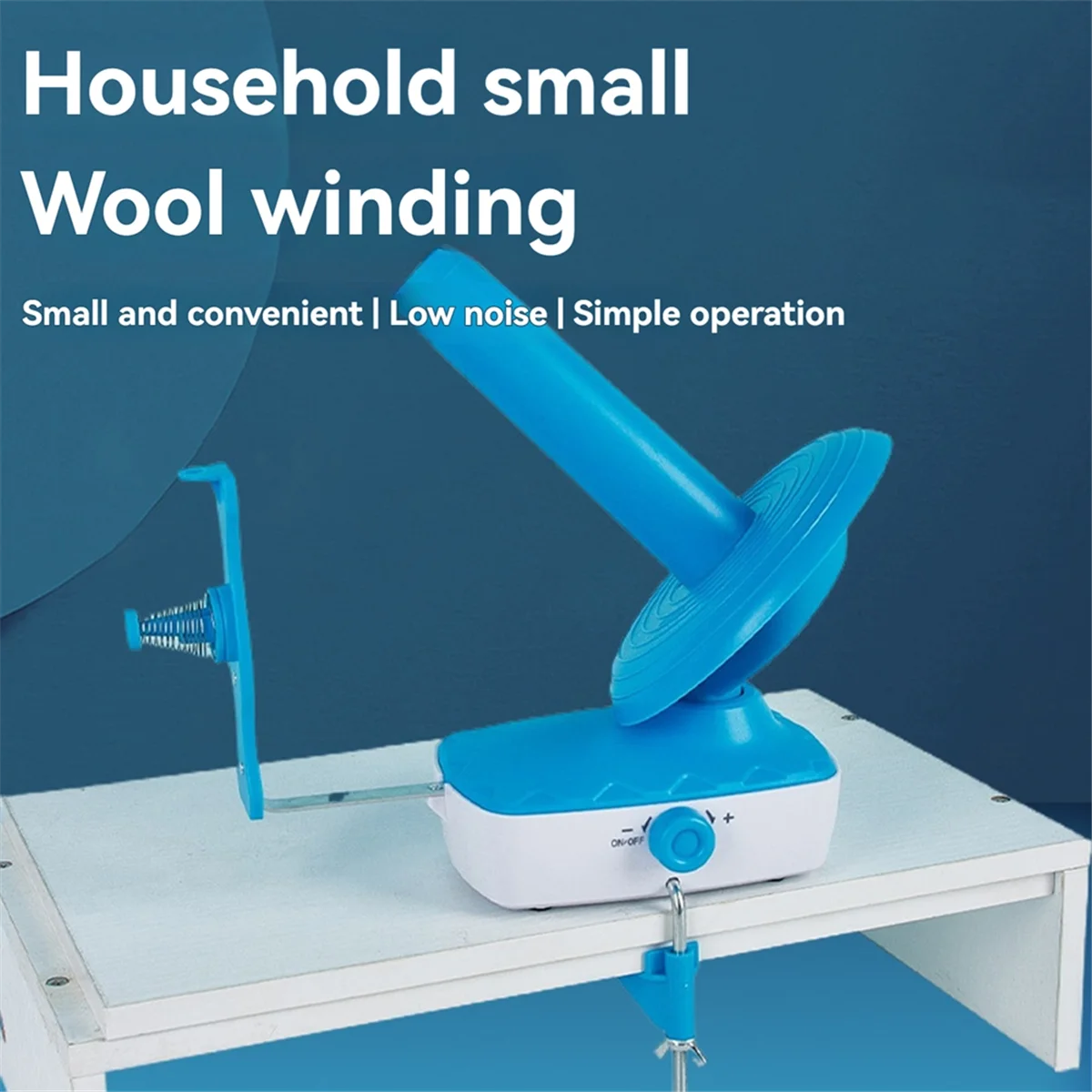 ماكينة لف الغزل الكهربائية من RISEN، ماكينة لف كروية ذات سرعة قابلة للتعديل، ماكينة لف الغزل الأوتوماتيكية لعشاق حياكة الكروشيه بمقبس الاتحاد الأوروبي