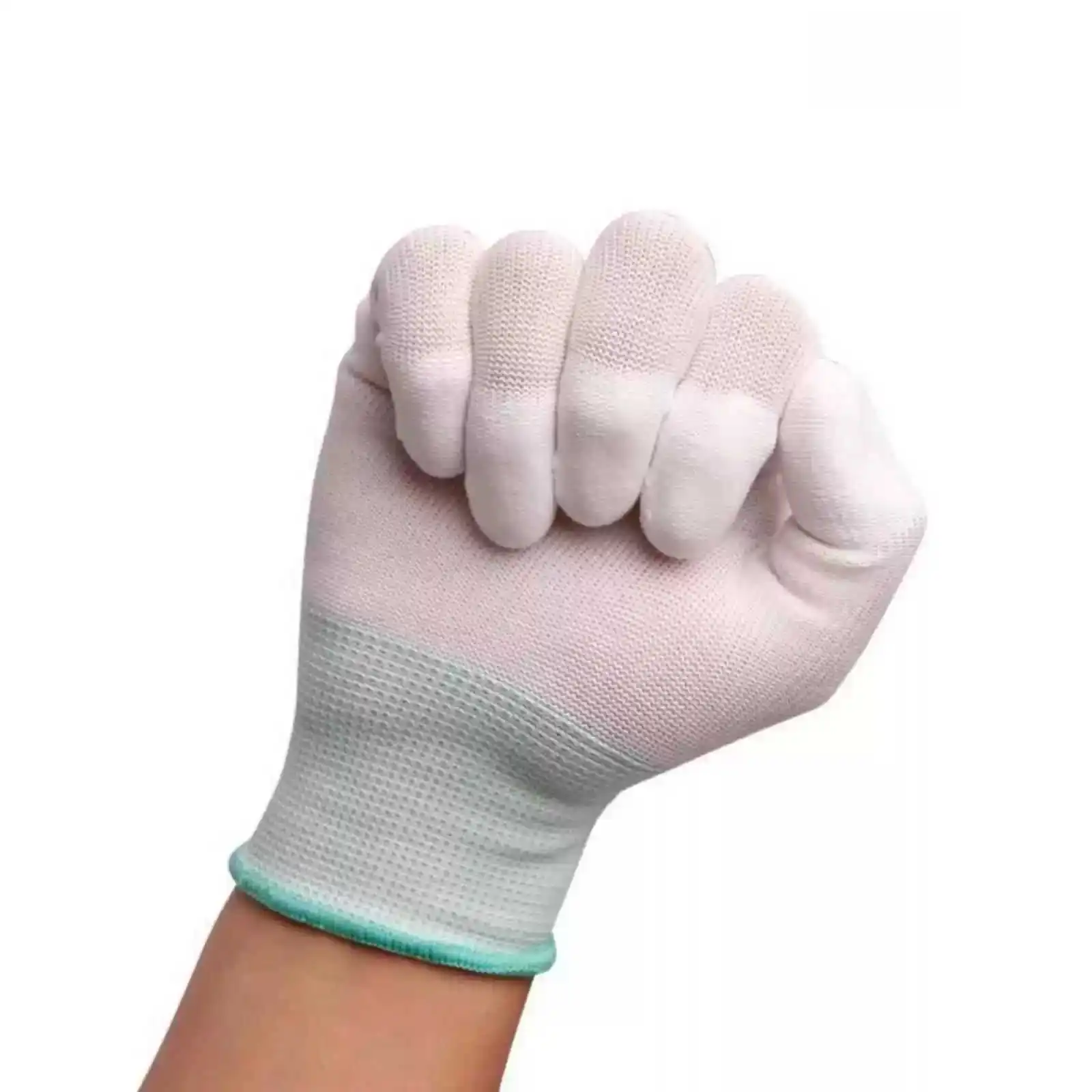 Nylon Thin Gloves for Bed Making And Cleaning Breathable Wear-Resistant Hotel Room Attendant Gloves Protective Labor Protection