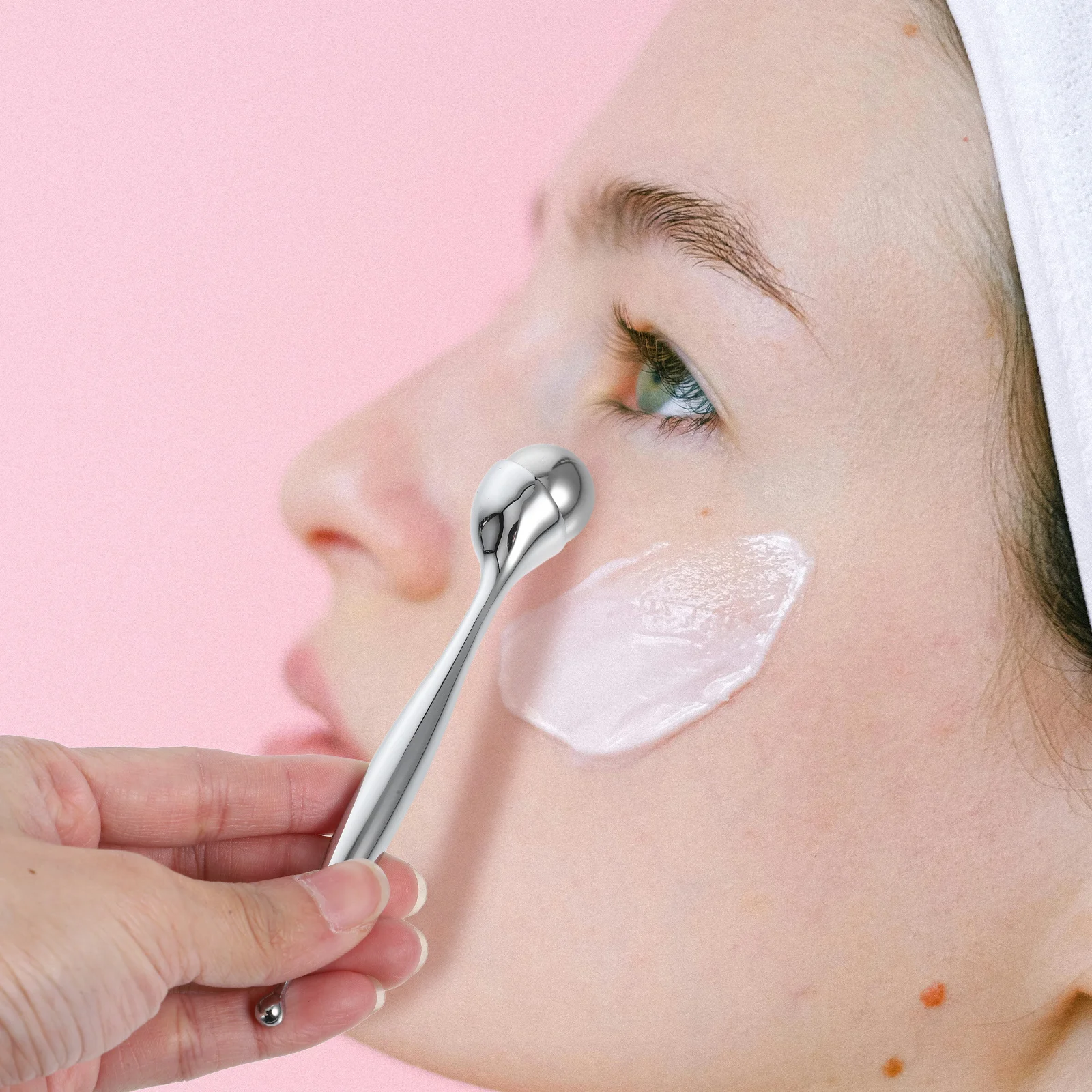 1 قطعة أسطوانة تدليك العين للهالات السوداء وتخفيف الانتفاخ المضادة للتجاعيد أداة التجميل المحمولة العلاج البارد جهاز العناية بالعين #2