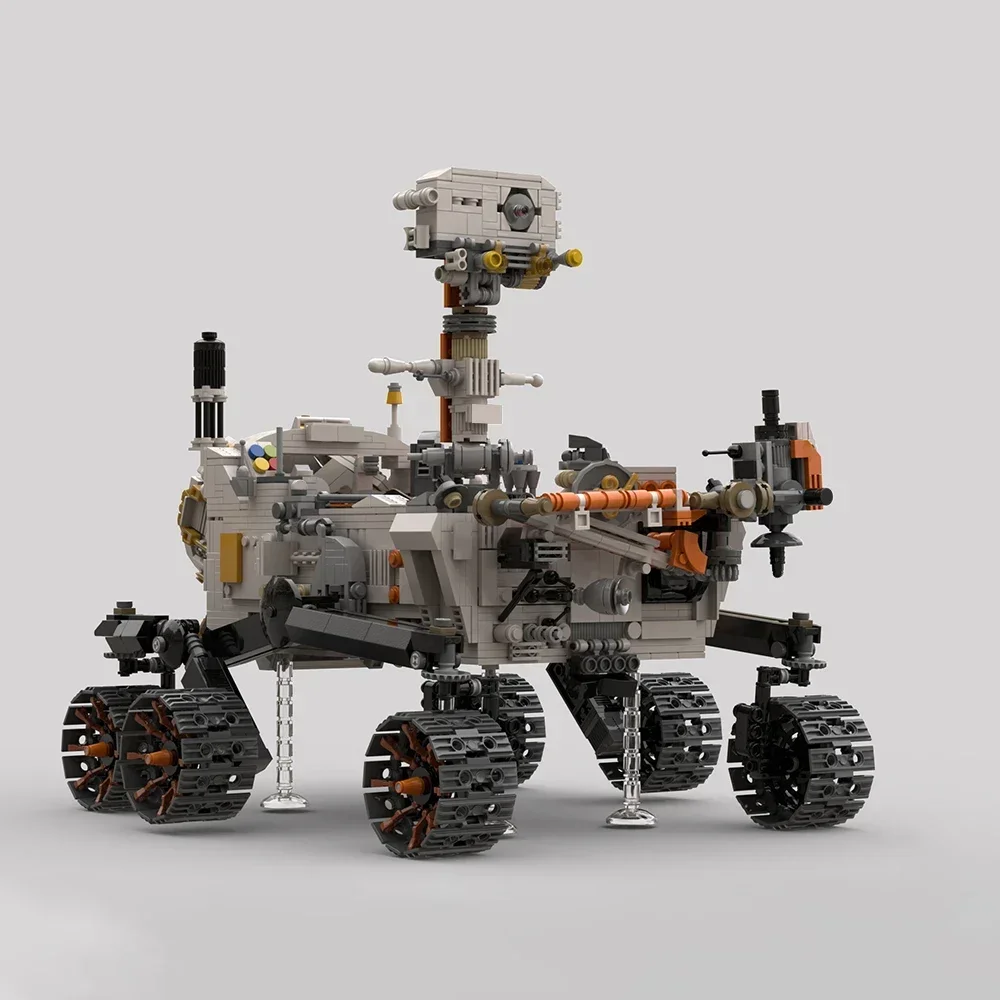 BuildMOC 2997Pcs Perseverance Mars Rover Space Vehicle Model Kit Building Blocks Toy Building Block Toys DIY Kids Gifts