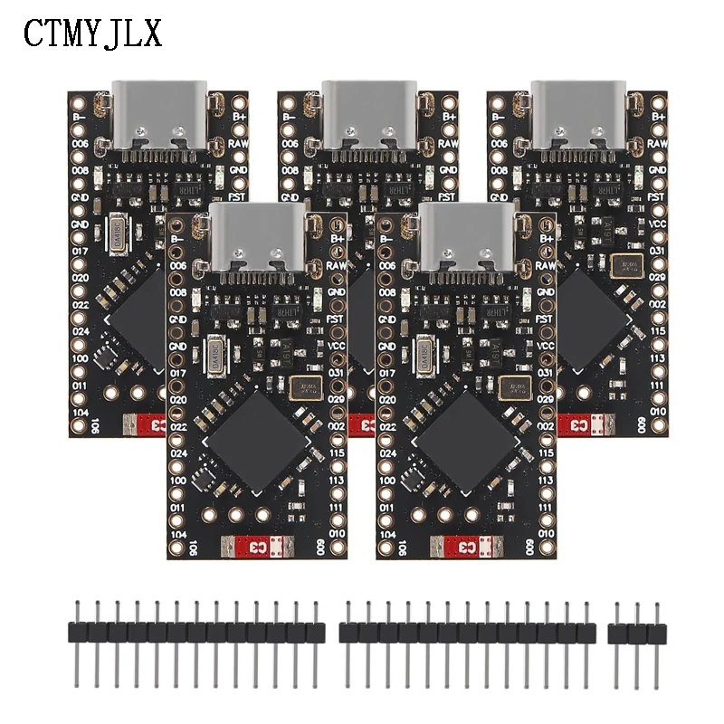 5pcs Pro Micro NRF52840 Development Board Compatible With Nice!Nano V2.0 Bluetooth Charging Management Pro Micro NRF52840